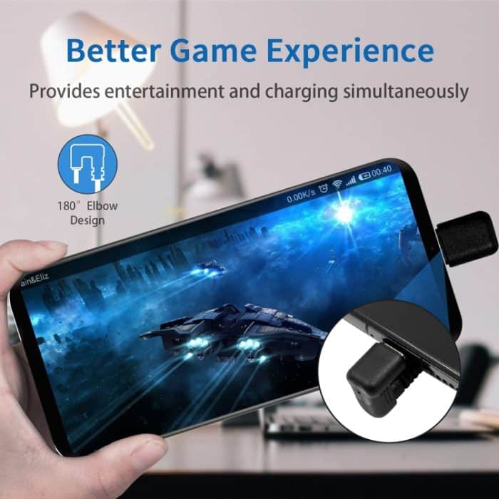 U-förmiger USB-C / Typ-C-Stecker an weibliches Verlängerungskabel – Bild 5