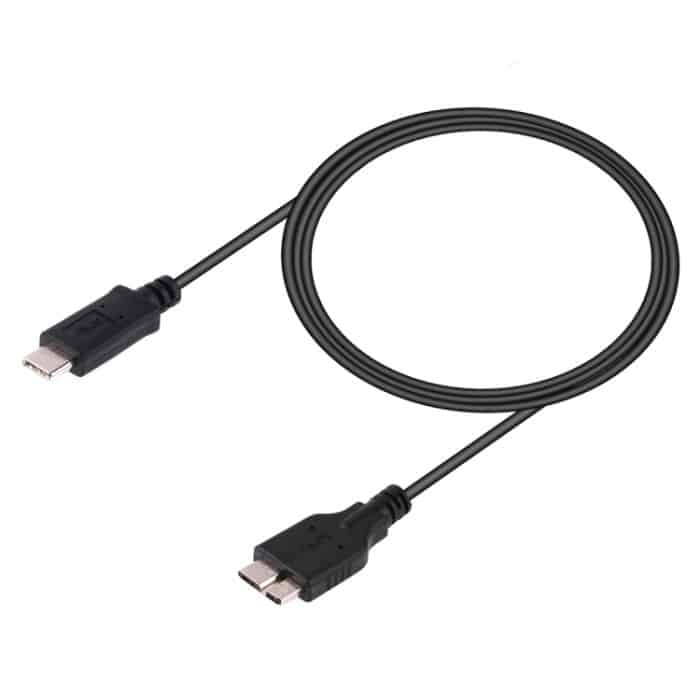 USB-C 3.1 / Typ C-Stecker auf Micro-USB 3.0-Datenkabel, Länge: 1 m – Bild 1