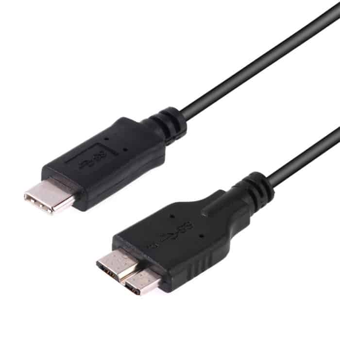 USB-C 3.1 / Typ C-Stecker auf Micro-USB 3.0-Datenkabel, Länge: 1 m – Bild 4