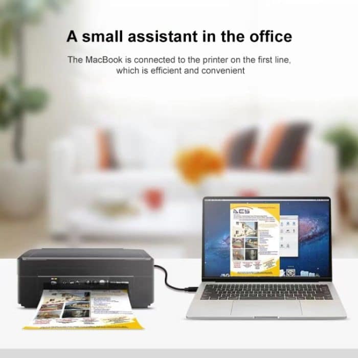 USB-C 3.1 / Typ C-Stecker auf USB BM-Datenkabel, Länge: 1 m – Bild 8