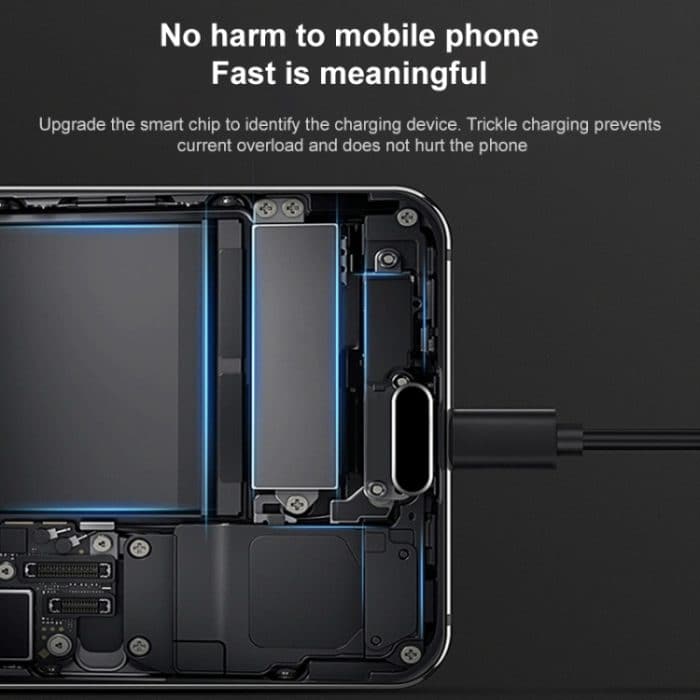 USB 2.0 / 3.1 bis Typ C Schnellladedatenkabel, Länge: 1 m – Bild 7