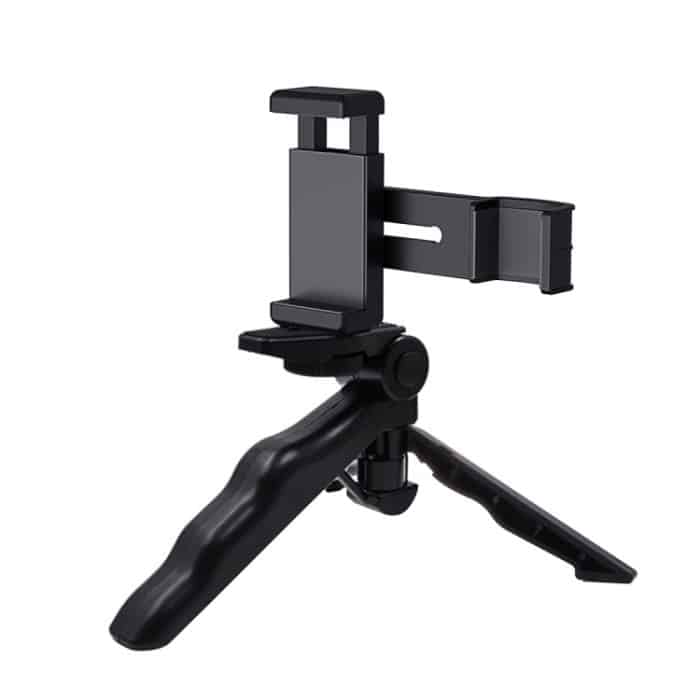 PULUZ Smartphone-Befestigungsklemme 1/4 Zoll Halterungshalterung + Griff-Klappstativ-Montagesätze für DJI OSMO Pocket / Pocket 2 – Bild 3