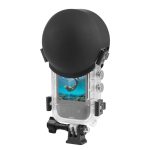 For Insta360 X5 PULUZ 60m Waterproof Sealed Diving Case with Silicone Lens Cover, Diving Case with Silicone Lens Cover – Bild 2