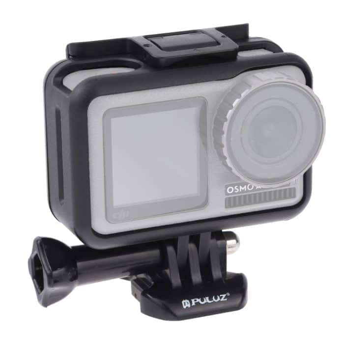 PULUZ Standard-Rahmen-ABS-Schutzkäfig für DJI Osmo Action, mit Schnallen-Basishalterung und Schraube, ABS – Bild 1