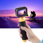 PULUZ Standard-Rahmen-ABS-Schutzkäfig für DJI Osmo Action, mit Schnallen-Basishalterung und Schraube, ABS – Bild 7