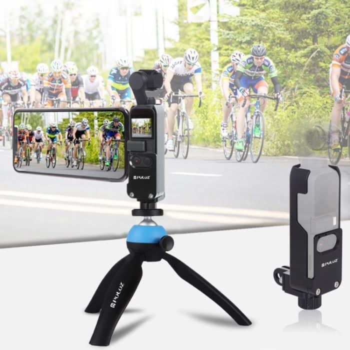 PULUZ Gehäuseschale aus CNC-Aluminiumlegierung, Schutzhülle für DJI OSMO Pocket, Protective Cover – Bild 8