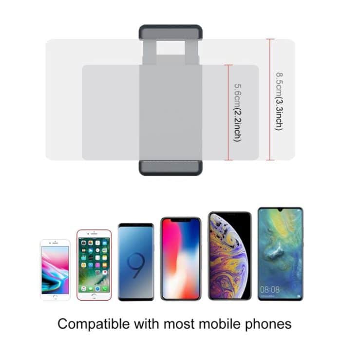 PULUZ Smartphone Befestigungsklemme 1/4 Zoll Halterhalterung für DJI OSMO Pocket / Pocket 2 – Bild 5