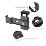 PULUZ Smartphone Befestigungsklemme 1/4 Zoll Halterhalterung für DJI OSMO Pocket / Pocket 2 – Bild 6