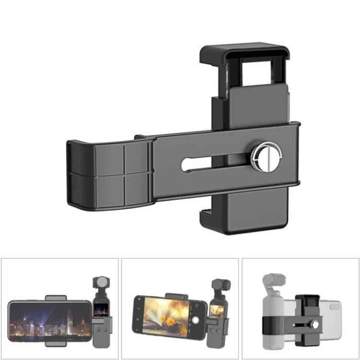 PULUZ Smartphone Befestigungsklemme 1/4 Zoll Halterhalterung für DJI OSMO Pocket / Pocket 2 – Bild 8