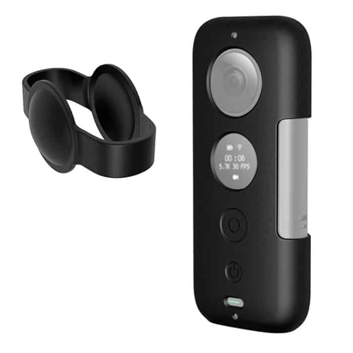 PULUZ Silikon-Schutzhülle mit Objektivabdeckung für Insta360 ONE X, For Insta360 ONE X(Black), For Insta360 ONE X(Red) – Bild 1