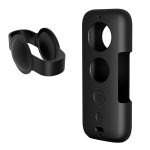 PULUZ Silikon-Schutzhülle mit Objektivabdeckung für Insta360 ONE X, For Insta360 ONE X(Black), For Insta360 ONE X(Red) – Bild 2