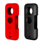 PULUZ Silikon-Schutzhülle mit Objektivabdeckung für Insta360 ONE X, For Insta360 ONE X(Black), For Insta360 ONE X(Red) – Bild 7