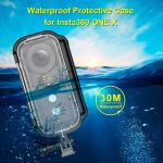 PULUZ 30m wasserdichtes Unterwassergehäuse Schutzhülle für Insta360 ONE X mit Schnallen-Grundhalterung und Schraube – Bild 5