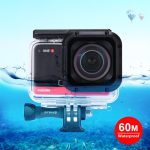 PULUZ 60 m Unterwasser-Tiefen-Tauchgehäuse, wasserdichtes Kameragehäuse für Insta360 ONE R 4K Weitwinkel-Edition, For Insta360 ONE R 4K Edition