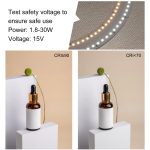 PULUZ 50 cm faltbares tragbares Ringlicht PD30W Schnelllade-USB-Fotobeleuchtung Studio-Schießzeltbox mit 6 x doppelseitigen Hintergründen, Größe: 50 cm x 50 cm x 50 cm – Bild 5