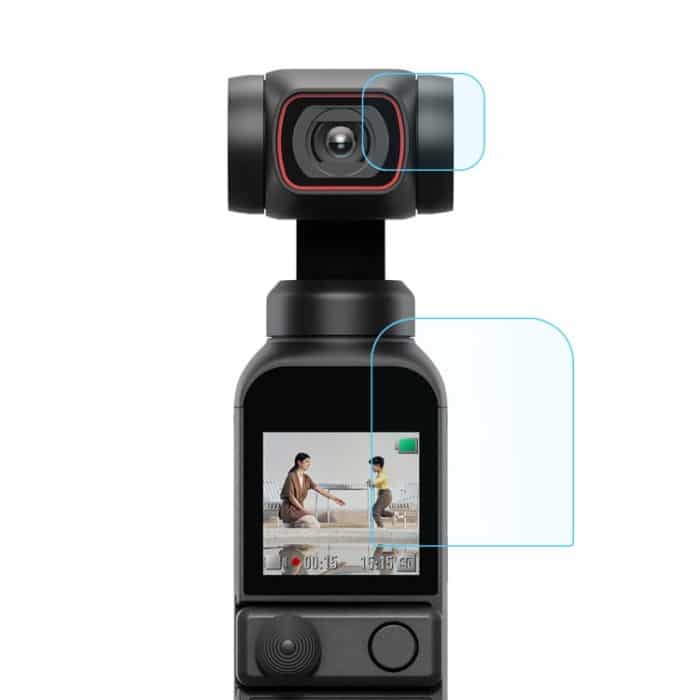 PULUZ 9H 2.5D HD Objektivschutz aus gehärtetem Glas + Bildschirm für DJI OSMO Pocket 2 – Bild 2
