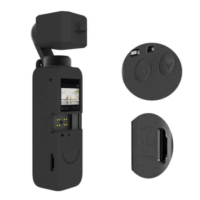PULUZ 2-in-1 Silikonhüllen-Set für DJI OSMO Pocket 2, For DJI OSMO Pocket 2 – Bild 4