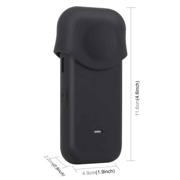 PULUZ Ganzkörper-Schutzhülle aus staubdichtem Silikon für Insta360 ONE X2, For Insta360 ONE X2 (Blue), Case For Insta360 ONE X2 – Bild 4
