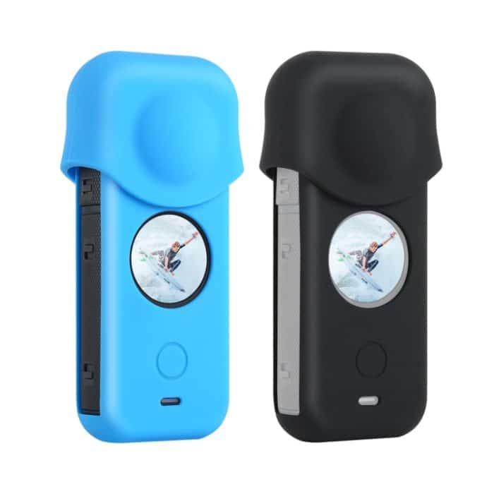 PULUZ Ganzkörper-Schutzhülle aus staubdichtem Silikon für Insta360 ONE X2, For Insta360 ONE X2 (Blue), Case For Insta360 ONE X2 – Bild 2