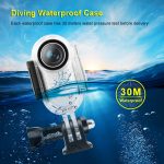 PULUZ 30 m wasserdichte Unterwassergehäuse-Schutzhülle für Insta360 GO 2, mit Basisadapter und Schraube, For Insta360 GO 2 – Bild 5