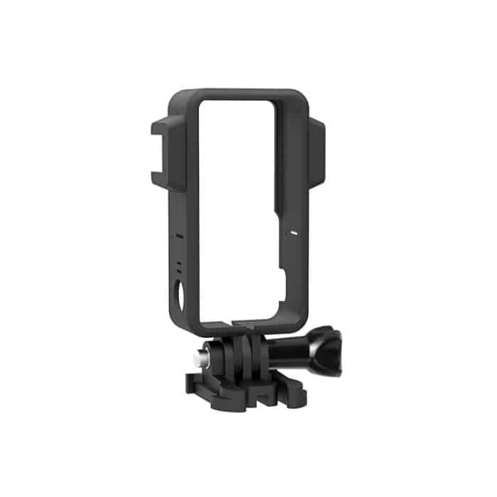 PULUZ ABS-Schutzrahmenkäfig mit zwei Kaltschuhen für DJI Action 2, ABS Frame (Black) – Bild 2