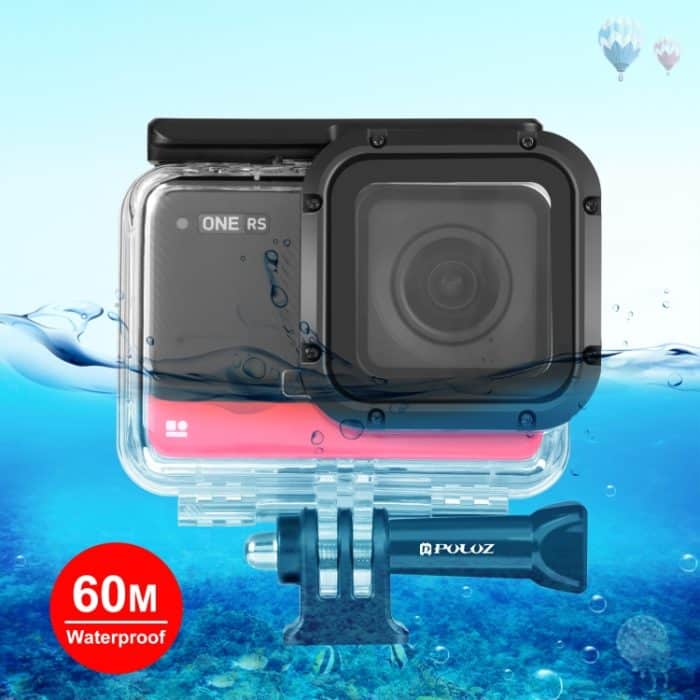 PULUZ 60 m Unterwasser-Tiefen-Tauchkoffer, wasserdichtes Kameragehäuse für Insta360 One RS 4K Edition, For Insta360 One RS 4K Edition Diving Case – Bild 1