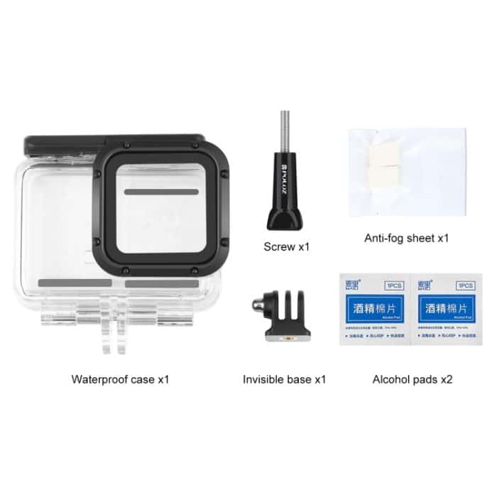 PULUZ 60 m Unterwasser-Tiefen-Tauchkoffer, wasserdichtes Kameragehäuse für Insta360 One RS 4K Edition, For Insta360 One RS 4K Edition Diving Case – Bild 7