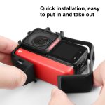 PULUZ Kunststoffrahmengehäuse mit Linsenschutz für Insta360 One RS 360 Edition, For Insta360 One RS 360 Edition Frame Case with Lens Guard – Bild 6