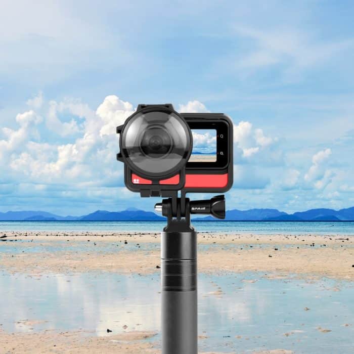 PULUZ Kunststoffrahmengehäuse mit Linsenschutz für Insta360 One RS 360 Edition, For Insta360 One RS 360 Edition Frame Case with Lens Guard – Bild 7