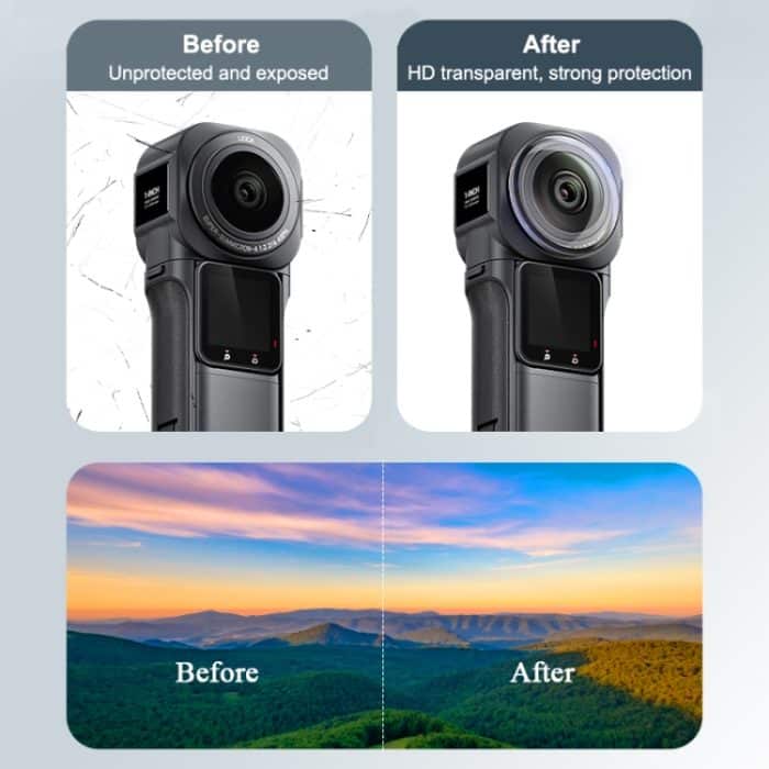 PULUZ Lens Guard PC-Schutzhülle für Insta360 ONE RS 1-Zoll 360 Edition – Bild 6