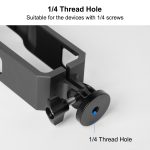 PULUZ Schutzkäfig-Rig-Gehäuserahmen mit Kaltschuh für Insta360 ONE RS 1-Zoll 360 Edition, Protective Cage – Bild 4