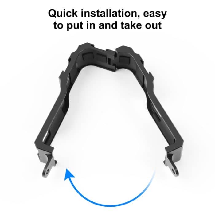 PULUZ Schutzkäfig-Rig-Gehäuserahmen mit Kaltschuh für Insta360 ONE RS 1-Zoll 360 Edition, Protective Cage – Bild 5