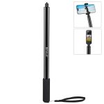 PULUZ 2 m Metall-Selfie-Stick-Einbeinstativ für Insta360 One RS / X2 / X3, 2m Monopod