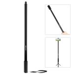PULUZ 3 m Metall-Selfie-Stick-Einbeinstativ für Insta360 One RS / X2 / X3, 3m Monopod