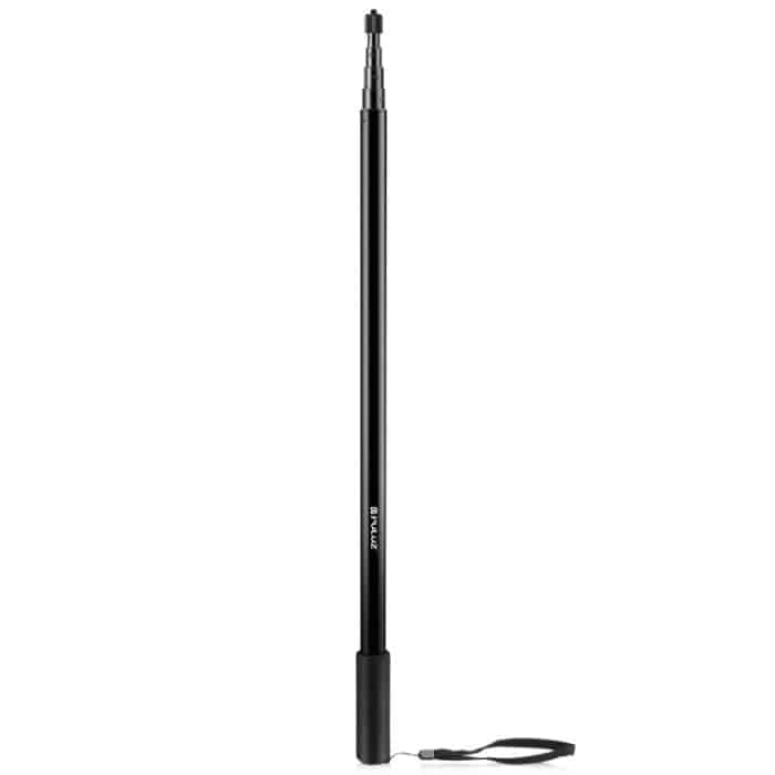 PULUZ 3 m Metall-Selfie-Stick-Einbeinstativ für Insta360 One RS / X2 / X3, 3m Monopod – Bild 2