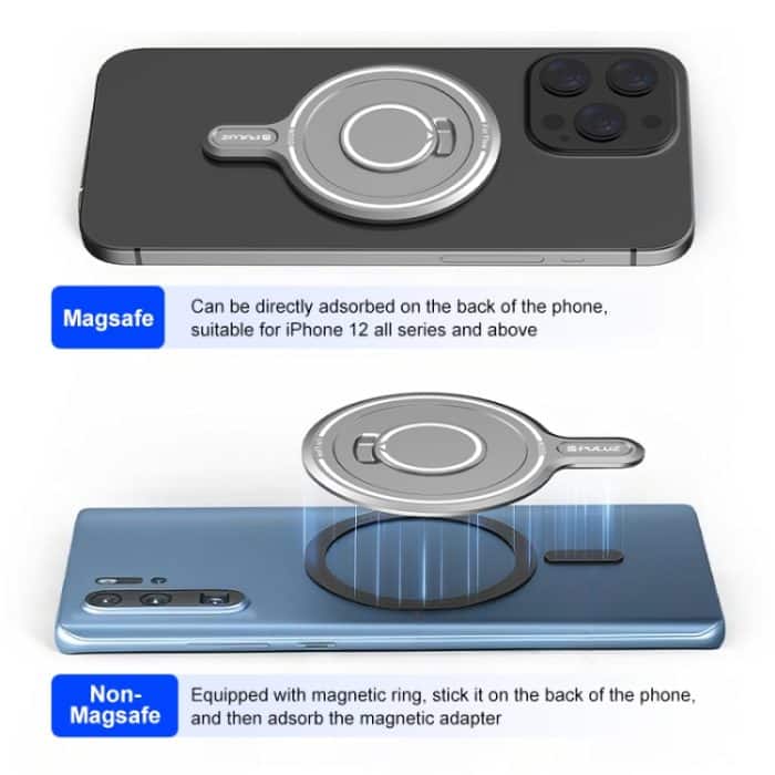 PULUZ Für Insta360 FLow Gimbal Magnetischer MagSafe Adapter Telefonhalter – Bild 6