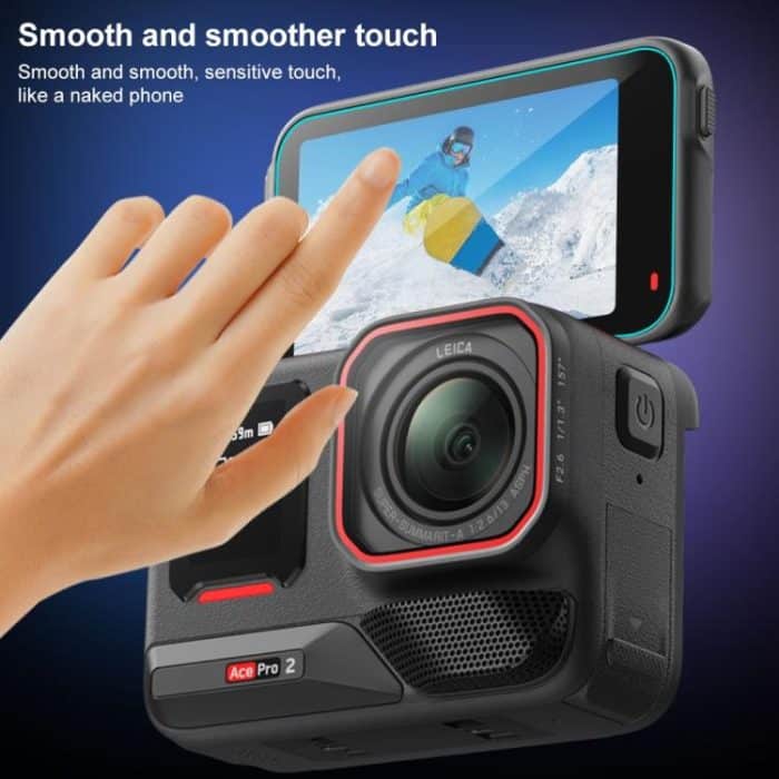 Für Insta360 Ace Pro 2 PULUZ 3 in 1 Rück- und Frontbildschirm und Objektiv aus gehärtetem Glas, For Insta360 Ace Pro 2 – Bild 5