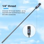 Für Insta360 X4 PULUZ Schnellspanner 1 /4 Zoll Klappsockel, 1 /4 inch Folding Base – Bild 6