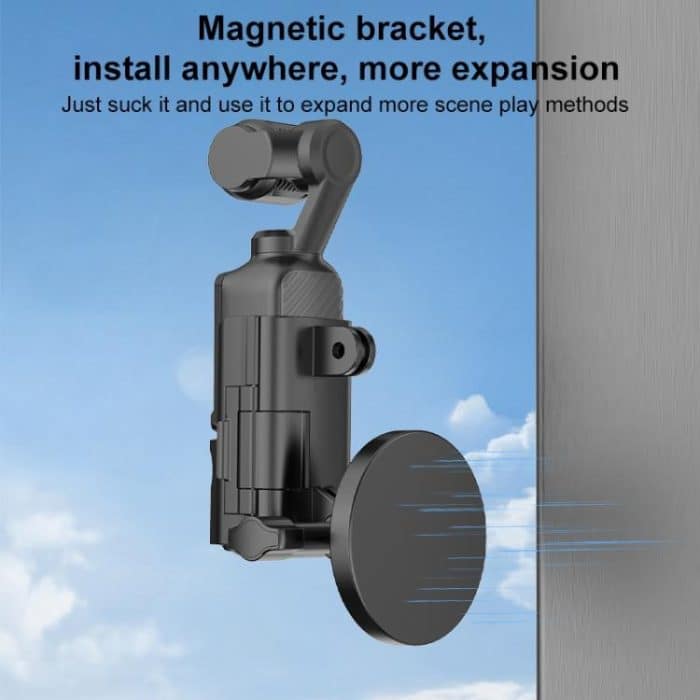 Für DJI OSMO Tasche 3 PULUZ Schutz Rahmen Magnetische Desktop Montieren Winkel Einstellbar Basis, Magnetic Desktop Mount – Bild 5