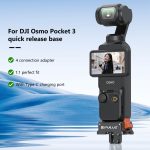 Für DJI Osmo Pocket 3 PULUZ Typ-C Ladestation Quick Release Mount Adapter, Type-C Charging Base – Bild 3