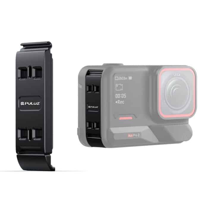 PU737B.jpg PULUZ-Batterieseitenschnittstellenabdeckung aus Aluminiumlegierung für Insta360 Ace Pro 2, For Insta360 Ace Pro 2 – Bild 1