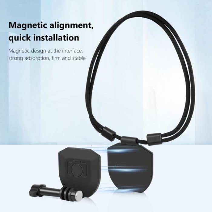 PULUZ Action-Kamera, magnetischer Halshalter, Vlog POV-Umhängegurt – Bild 3