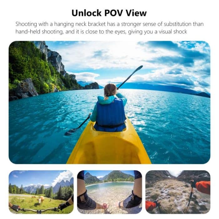 PULUZ Action-Kamera, magnetischer Halshalter, Vlog POV-Umhängegurt – Bild 5