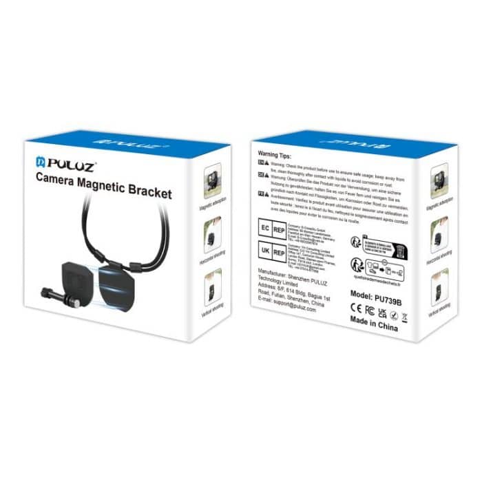 PULUZ Action-Kamera, magnetischer Halshalter, Vlog POV-Umhängegurt – Bild 8