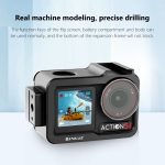 Für DJI Osmo Action 5 Pro PULUZ Metallkäfig-Erweiterungsadapterrahmen mit Kaltschuh, For DJI Osmo Action 5 Pro Metal Cage – Bild 5