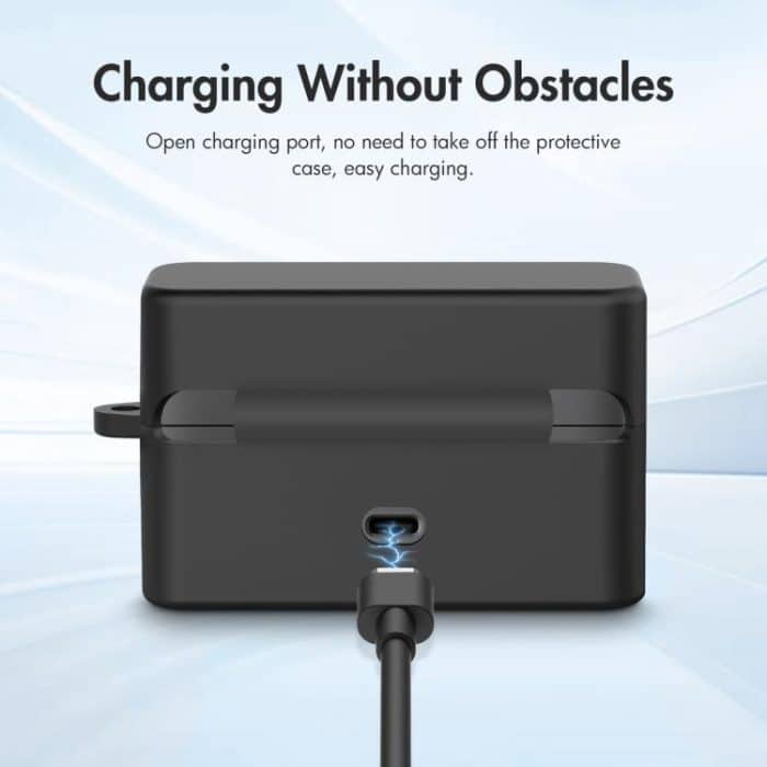 Für DJI Mic Mini PULUZ Ladekoffer Silikon kratzfeste Schutzhülle, For DJI Mic Mini – Bild 5