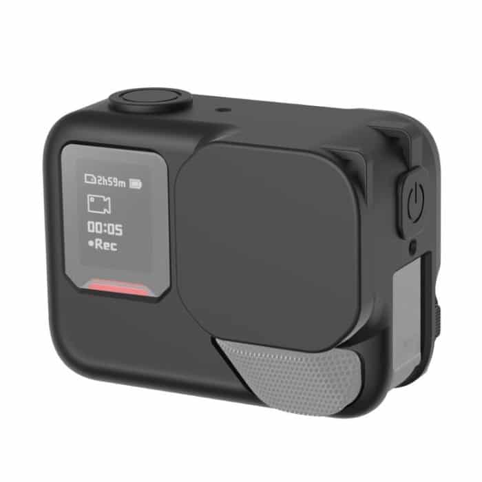 Für Insta360 Ace Pro 2 PULUZ Körper Silikon Schutzhülle mit Objektivdeckel und Gurt, For Insta360 Ace Pro 2 Silicone Case – Bild 1