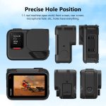 Für Insta360 Ace Pro 2 PULUZ Körper Silikon Schutzhülle mit Objektivdeckel und Gurt, For Insta360 Ace Pro 2 Silicone Case – Bild 5