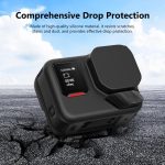 Für Insta360 Ace Pro 2 PULUZ Körper Silikon Schutzhülle mit Objektivdeckel und Gurt, For Insta360 Ace Pro 2 Silicone Case – Bild 6