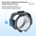 For Insta360 X5 PULUZ Snap-on Optical Tempered Glass Lens Guard Protective Cover, Snap-on Lens Guard – Bild 6